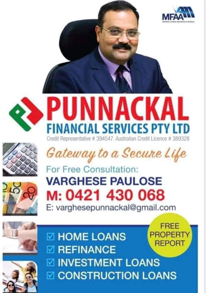 Varghese Paulose, Managing Director of Punnackal Financial Services
